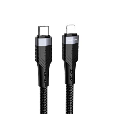 کابل تایپ سی به لایتنینگ 20W بروفون مدل BU35 طول 1.2 متر