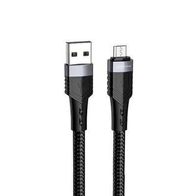 کابل USB به MicroUSB بروفون مدل BU35 طول 1.2 متر