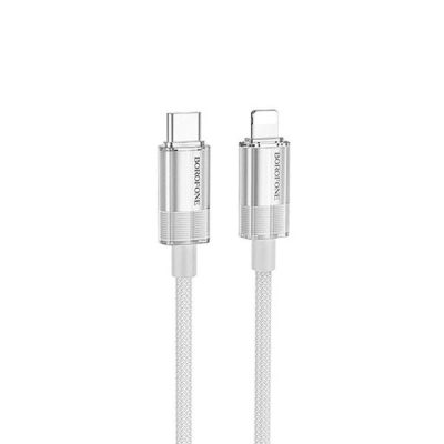 کابل تایپ سی به لایتنینگ 27W بروفون مدل BU44 طول 1.2 متر