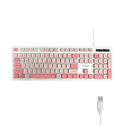 کیبورد صورتی دی-نت مدل DT-993