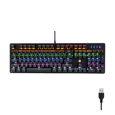 کیبورد مخصوص بازی مکانیکال اچ پی مدل GK100