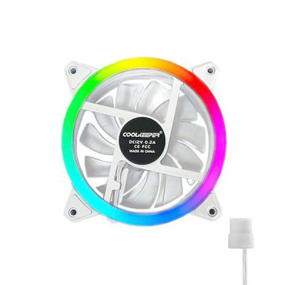 خنک کننده سیستم 12*12 مخصوص بازی Coolkeeper RGB مدل 034