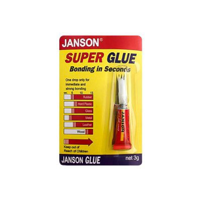 چسب قطره ای 3 گرم Janson Super Glue