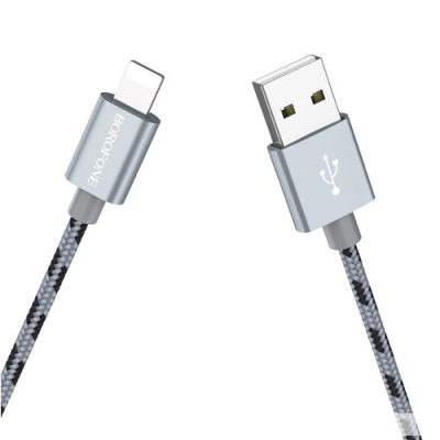کابل تبدیل USB به لایتنینگ بروفون مدل BX9 طول 1 متر