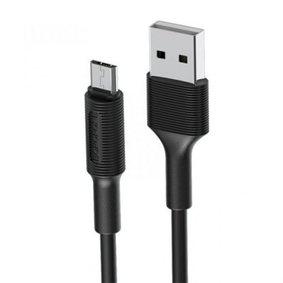 کابل تبدیل USB به MicroUSB بروفون مدل BX1 طول ۱ متر
