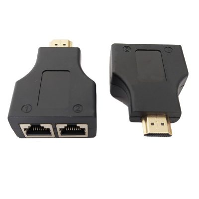 تبدیل اکستندر HDMI با کابل شبکه مدل 30M