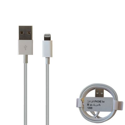 کابل USB به لایتنینگ مدل fox-86%-10593 طول 1متر