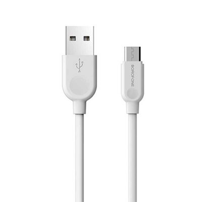 کابل تبدیل USB به MicroUSB بروفون مدل BX14 طول 3 متر