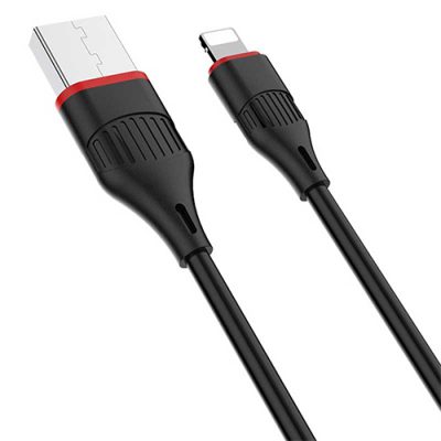 کابل تبدیل USB به لایتنینگ بروفون مدل BX17 طول 1 متر