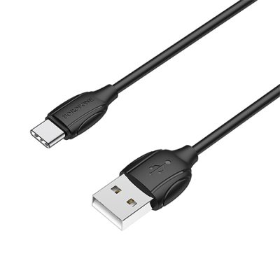 کابل تبدیل USB به Type-C بروفون مدل BX19 طول 1 متر