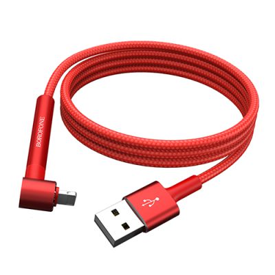 کابل تبدیل USB به لایتنینگ بروفون مدل BU6 طول 1.2 متر