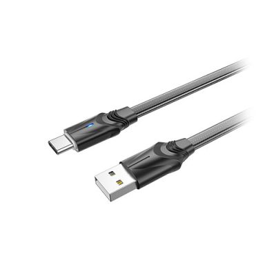 کابل تبدیل USB به Type-C بروفون مدل BU12 طول 1 متر