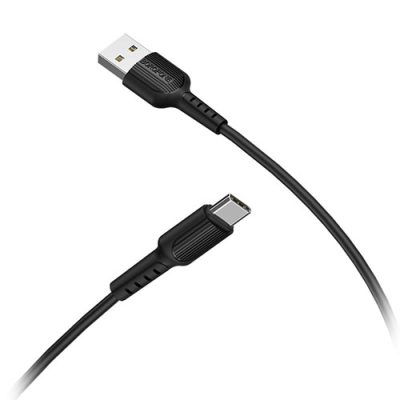 کابل تبدیل USB به Type-C بروفون مدل BX16 طول 1 متر