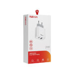 شارژر دیواری QC3.0/PD 20W هترون مدل HWC2202PQ