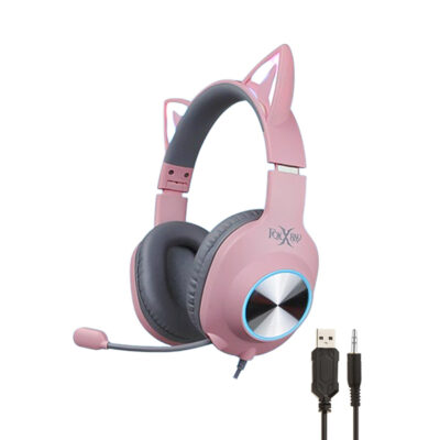 هدست مخصوص بازی فاکس ری مدل FXR-BAL-62 رنگ صورتی