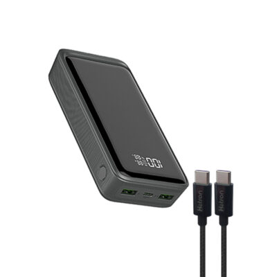 شارژر همراه 100W هترون مدل HPB2055G ظرفیت 20000mAh
