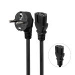 کابل پاور کامپیوتر شیاردار EU-C15 طول 1.5 متری 3*1