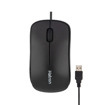 ماوس با سیم سایلنت هترون مدل HM408SL