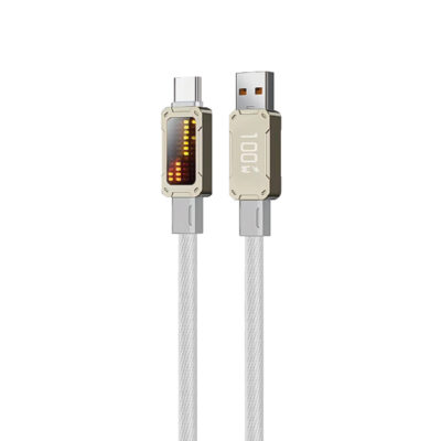 کابل USB به Nexa 100W Type-C مدل LX104 طول 1.2 متر